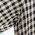 Stneet Wean USA製 レーヨンアセテート チェック バンドカラーシャツ メンズ import:M