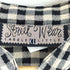 Stneet Wean USA製 レーヨンアセテート チェック バンドカラーシャツ メンズ import:M