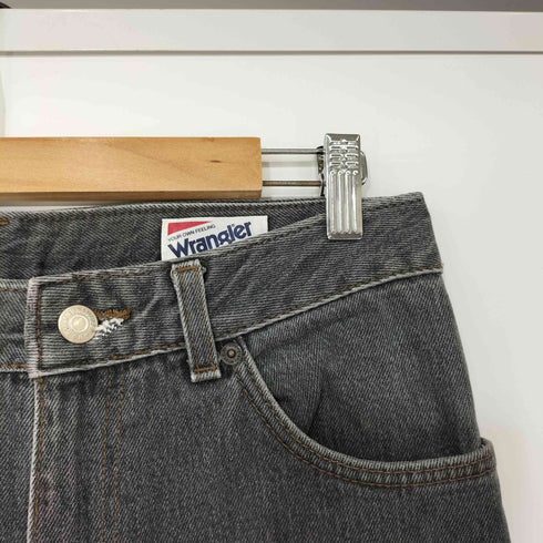 ラングラー Wrangler 90-00S 先染め ブラックデニムパンツ メンズ 31