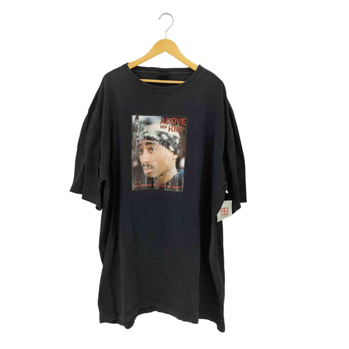 チェンジズ CHANGES 90s USA製 ABOVE THE RIM アーティスト ラメプリント Tシャツ カットソー メンズ XXXL