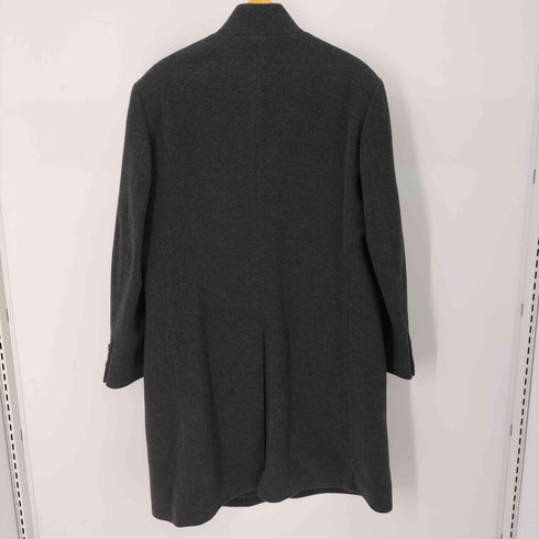 レミュー LES MUES ウールカシミヤ混 タンドカラーコート メンズ import:L