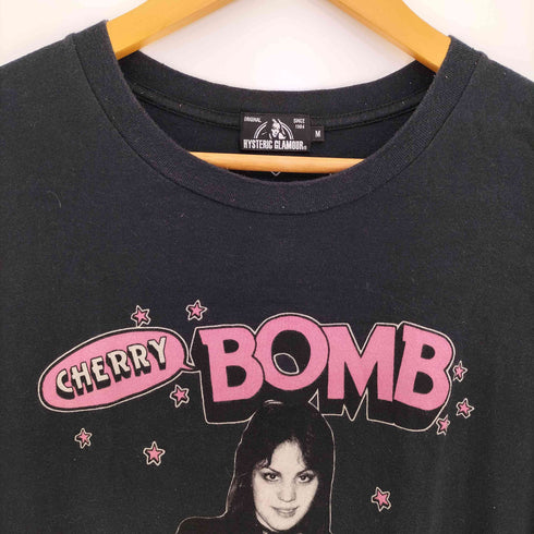 ヒステリックグラマー HYSTERIC GLAMOUR ×JOAN JETT CHERRY BOMB T-SHIRT メンズ JPN:M