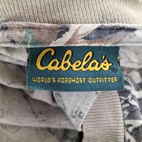 カベラス Cabela's リアルツリーカモ ロングスリーブTシャツ メンズ