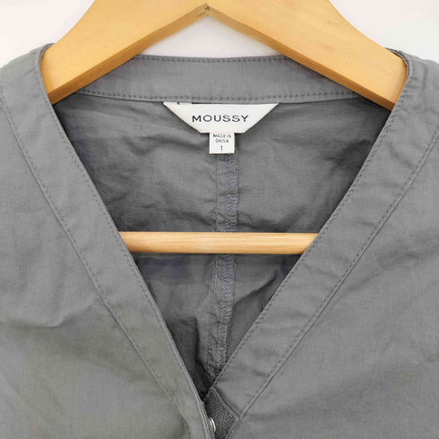 マウジー moussy 25ss CAPSLEEVE BUTTON シャツ レディース JPN:1