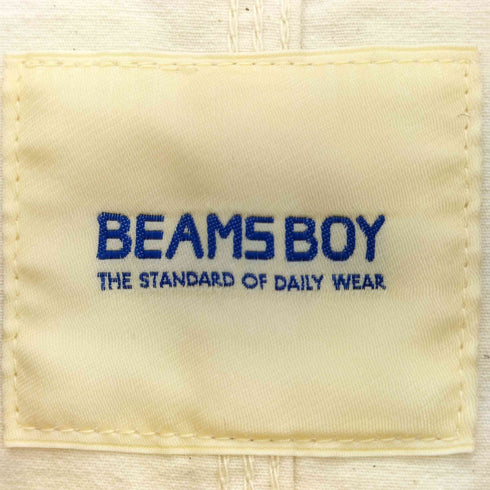 ビームスボーイ BEAMS BOY ミニヘリンボーンショップコート レディース