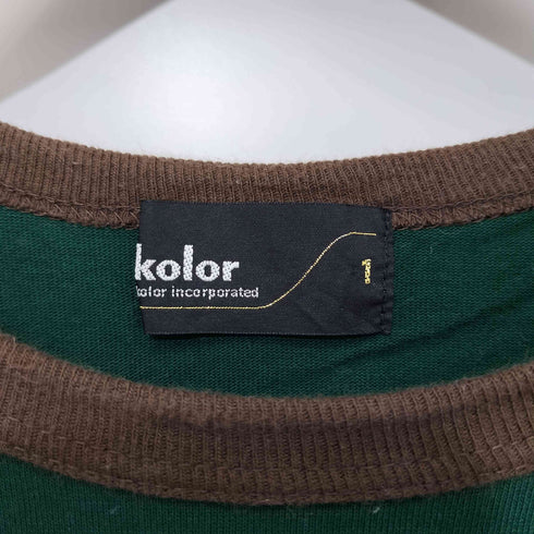 カラー kolor 20AW 度詰め天竺 Tシャツ メンズ JPN:1
