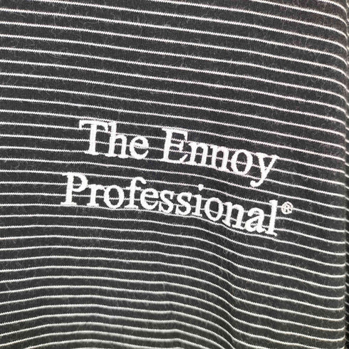 ザエンノイプロフェッショナル The Ennoy Professional L/S Border Tee メンズ JPN:XL