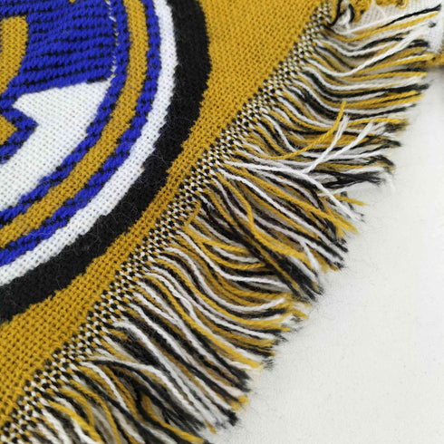 サッカーチームロゴ フリンジマフラー メンズ