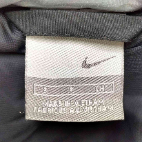 ナイキ NIKE 00s スウォッシュロゴ ダウンジャケット 裾ドローコード メンズ JPN:S