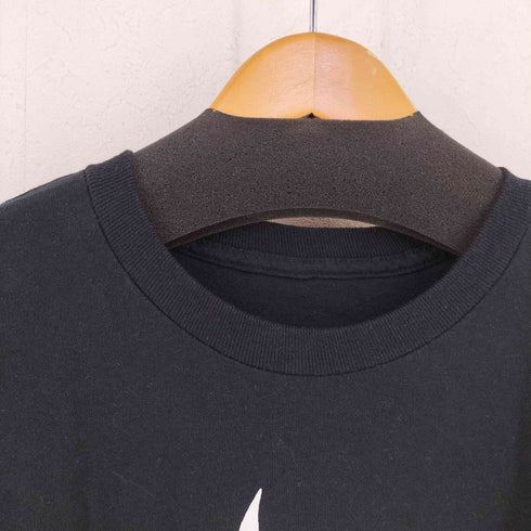 L/S JUST DRUID プリントクルーネックTシャツ メンズ