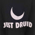 L/S JUST DRUID プリントクルーネックTシャツ メンズ