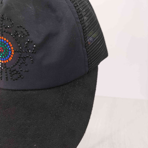 ベドラム bedlam WOWAY CAP ワオウェイキャップ ラインストーン メッシュキャップ メンズ FREE