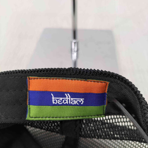 ベドラム bedlam WOWAY CAP ワオウェイキャップ ラインストーン メッシュキャップ メンズ FREE