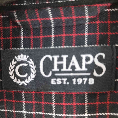 チャップス CHAPS ボタンダウンL/Sチェックシャツ メンズ JPN:L