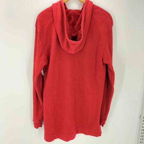 イッセイミヤケ ISSEY MIYAKE 80-90S odds on WASHABLE ロゴ プリント スキッパー プルオーバー パーカー メンズ FREE