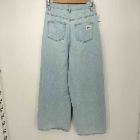HELLO.SANFRANCISCO レースカットアウトワイドデニムパンツ レディース JPN:M
