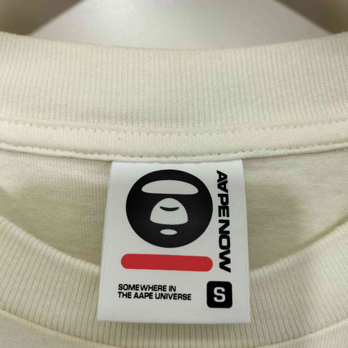 エーエイプバイアベイシングエイプ AAPE BY A BATHING APE AAPE NOW POCKET TEE メンズ JPN:S
