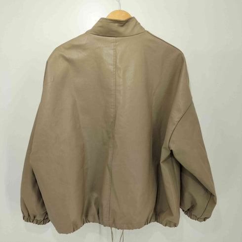 デイクローゼット DAY CLOSET フェイクレザージャケット レディース
