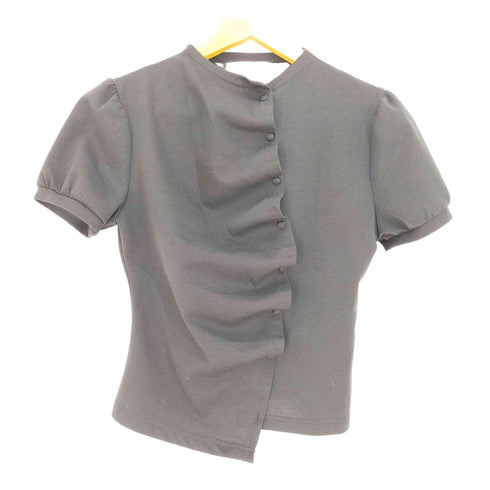 Tie.Me button up T-shirt レディース import:M