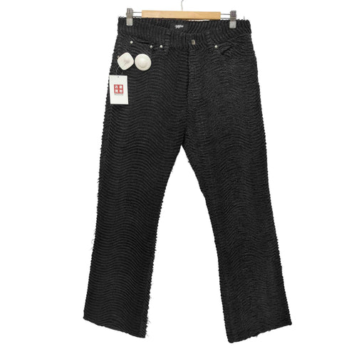 マインミハラヤスヒロ MYne MIHARA YASUHIRO DISTRESSED WAVY DENIM JEANS メンズ JPN:M
