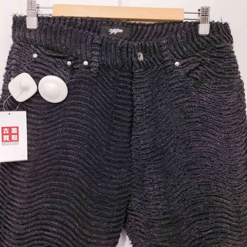 マインミハラヤスヒロ MYne MIHARA YASUHIRO DISTRESSED WAVY DENIM JEANS メンズ JPN:M