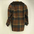 ペンドルトン PENDLETON 70S USA製 チェック くるみボタン ファー ウールコート メンズ