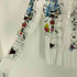 デシグアル Desigual 総柄 スキッパー シャツ ブラウス ハーフボタン プルオーバー レディース import:M