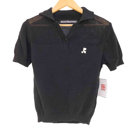 Rest&Recreation RR LOGO POLO CROP KNIT レディース ONE SIZE
