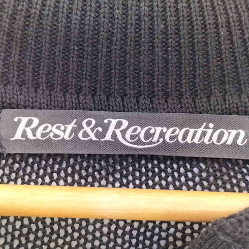 Rest&Recreation RR LOGO POLO CROP KNIT レディース ONE SIZE