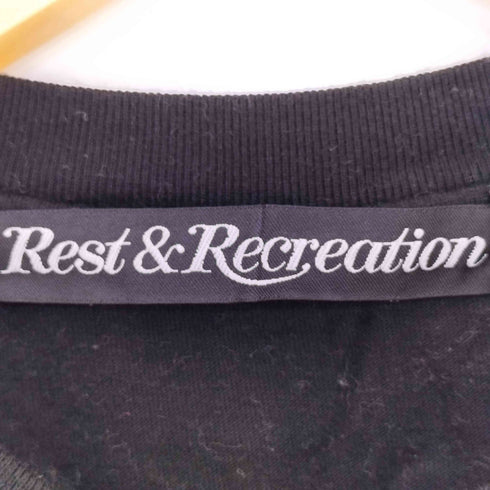 Rest&Recreation RRAROOW POINT SPRAY PRINTED T-SHIRT レディース ONE SIZE