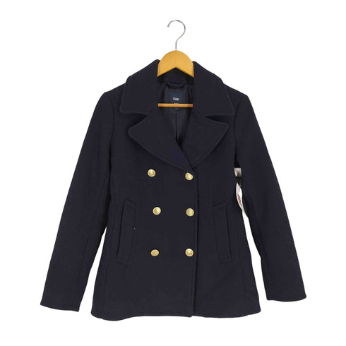 ギャップ Gap ウール 金ボタン Pコート レディース import:S