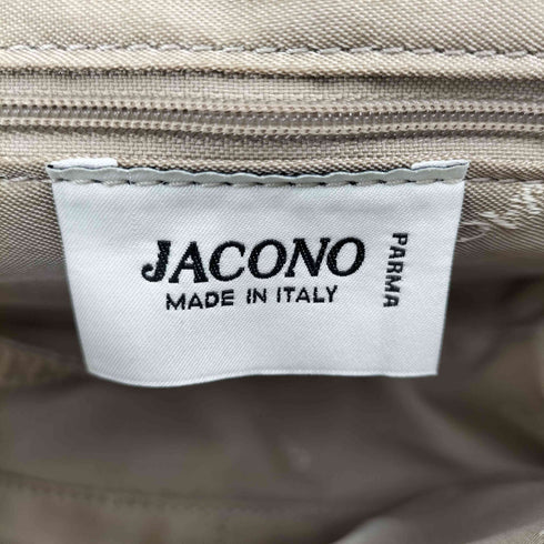 JACONO MADE IN ITALY パイソン柄カラーペイントデザインハンドバッグ Y2K レディース