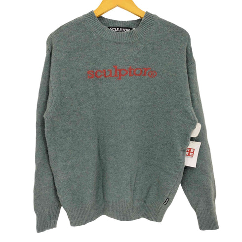 スカルプター SCULPTOR Logo Intarsia Wool Sweater レディース ONE SIZE