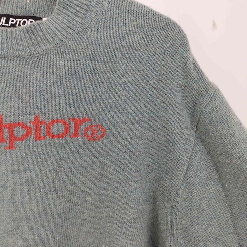 スカルプター SCULPTOR Logo Intarsia Wool Sweater レディース ONE SIZE