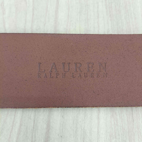 ローレンラルフローレン LAUREN RALPH LAUREN GENUINE LEATHER レザーベルト レディース