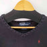 ポロバイラルフローレン Polo by RALPH LAUREN ポニー刺繍 Vネック コットンニット メンズ import:S