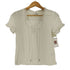 クレージュ courreges フリルネック チュール半袖カットソー レディース 40