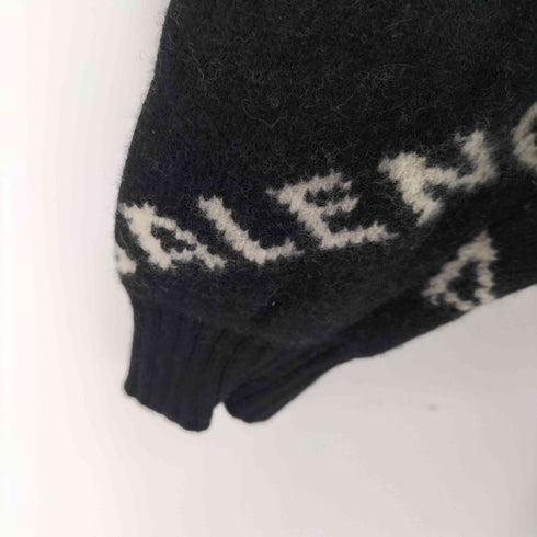 バレンシアガ BALENCIAGA 18AW ALL OVER LOGO SWEATER オールオーバーロゴ メンズ import:M