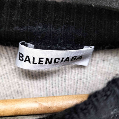 バレンシアガ BALENCIAGA 18AW ALL OVER LOGO SWEATER オールオーバーロゴ メンズ import:M