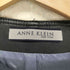 アンクライン ANNE KLEIN ラムレザーノーカラージャケット レディース