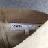 ザラ ZARA プリーツ入りミディ丈ワンピース レディース import:L