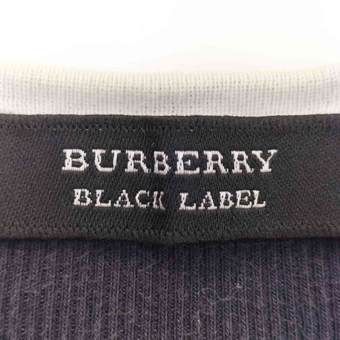 バーバリーブラックレーベル BURBERRY BLACK LABEL ロゴ刺繍 ノースリーブタンクトップ レディース 3