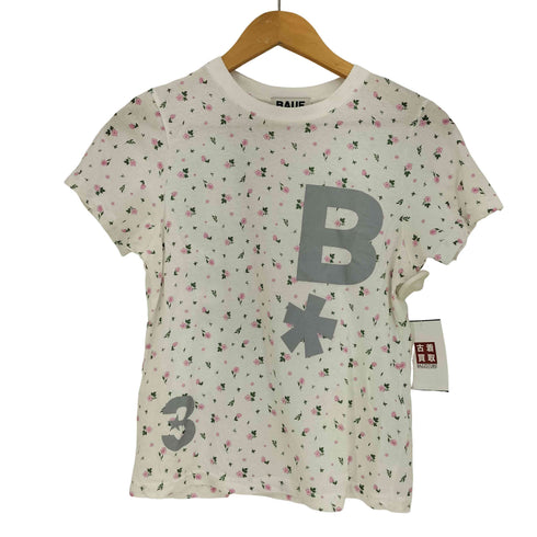 BAUF B logo slim fit t-shirt レディース