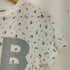 BAUF B logo slim fit t-shirt レディース