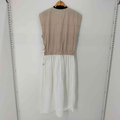 ザラ ZARA ドッキング ポプリンワンピース レディース import:L