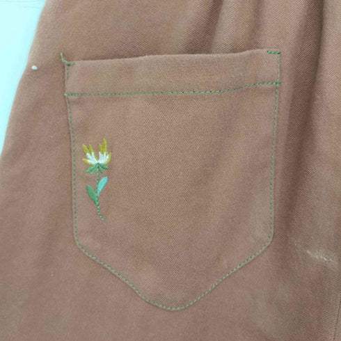 ホコモモラ Jocomomola T/Rフラノストレッチ 刺繍ラップパンツ レディース JPN:40