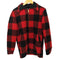 ウールリッチ WOOLRICH 80-90s チェック柄 裏地ボア ジップアップ ウールジャケット メンズ import:S