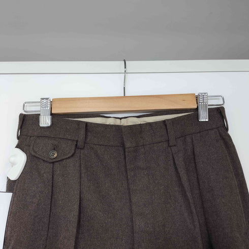 アメリカンクラシック AMERICAN CLASSICS 2タックウールスラックス メンズ