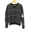 ノーティカ NAUTICA 90-00s ノルディック柄 Vネック ウールニット メンズ import:L