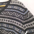 ノーティカ NAUTICA 90-00s ノルディック柄 Vネック ウールニット メンズ import:L
